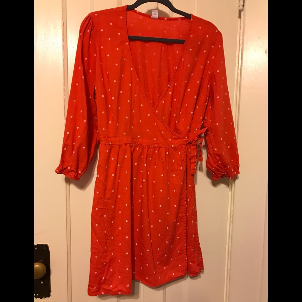 Old Navy wrap dress, L Petite